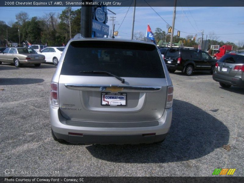 Silverstone Metallic / Light Gray 2008 Chevrolet Equinox LT AWD