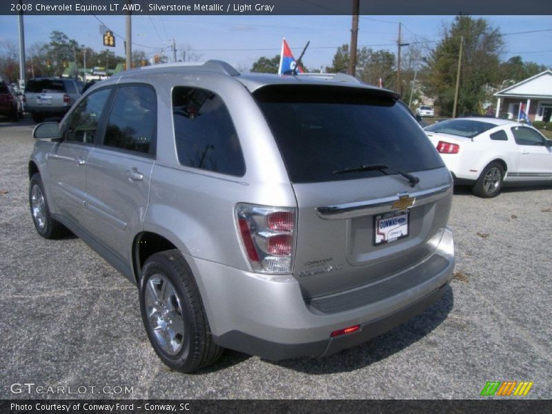 Silverstone Metallic / Light Gray 2008 Chevrolet Equinox LT AWD
