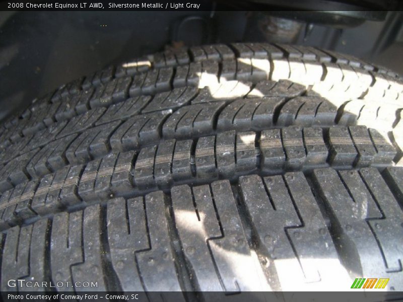 Silverstone Metallic / Light Gray 2008 Chevrolet Equinox LT AWD