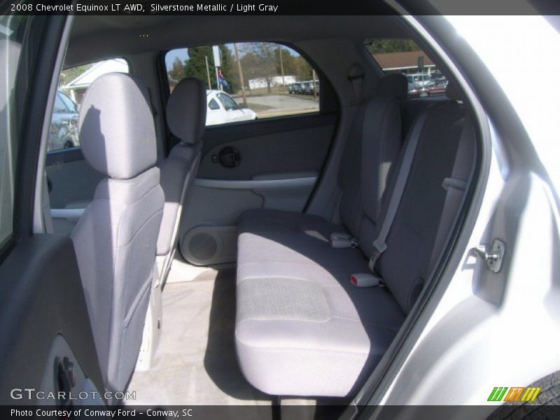 Silverstone Metallic / Light Gray 2008 Chevrolet Equinox LT AWD