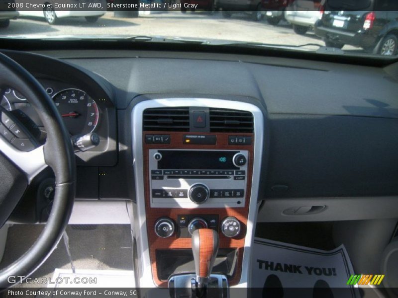 Silverstone Metallic / Light Gray 2008 Chevrolet Equinox LT AWD