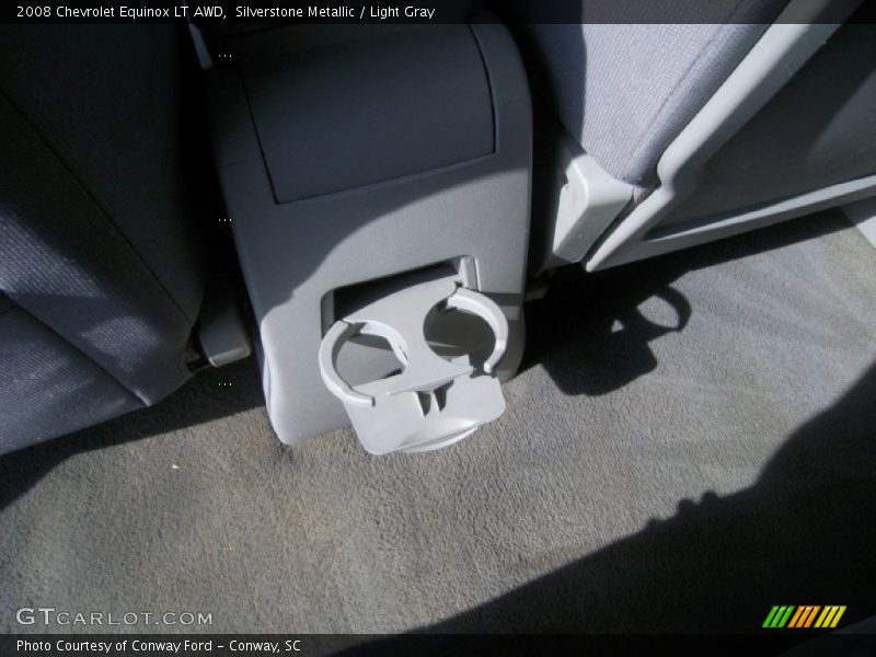 Silverstone Metallic / Light Gray 2008 Chevrolet Equinox LT AWD