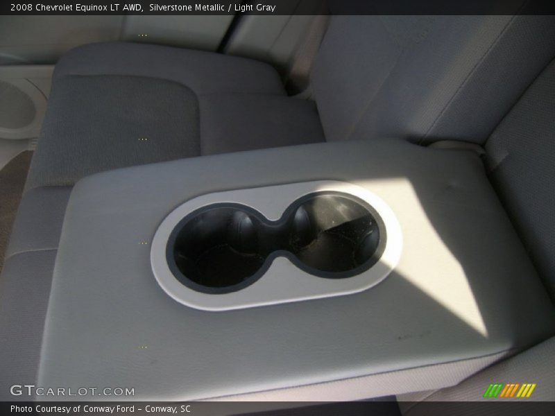 Silverstone Metallic / Light Gray 2008 Chevrolet Equinox LT AWD