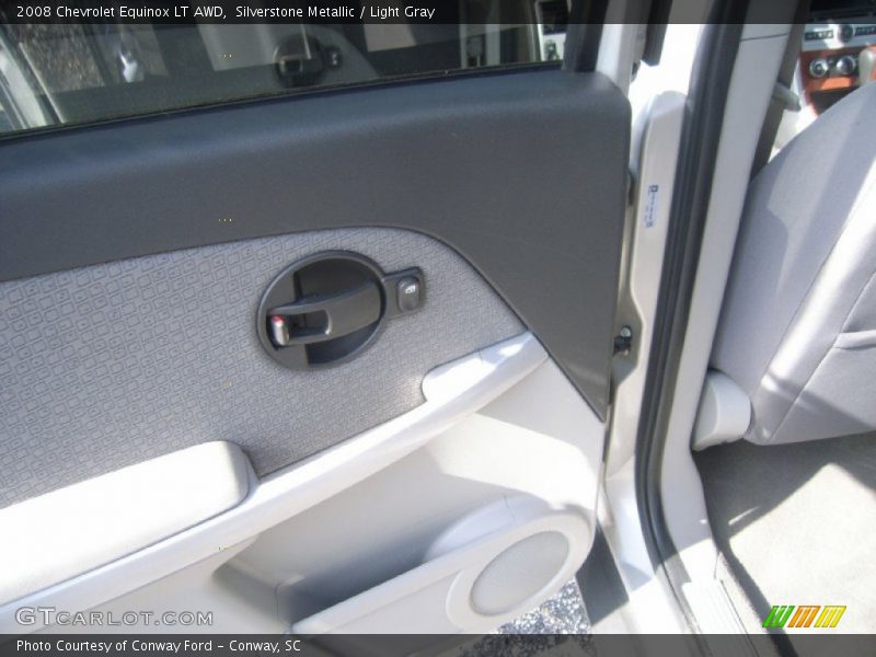 Silverstone Metallic / Light Gray 2008 Chevrolet Equinox LT AWD
