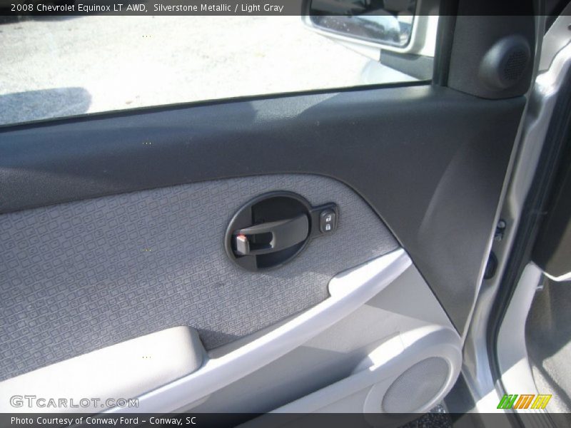 Silverstone Metallic / Light Gray 2008 Chevrolet Equinox LT AWD