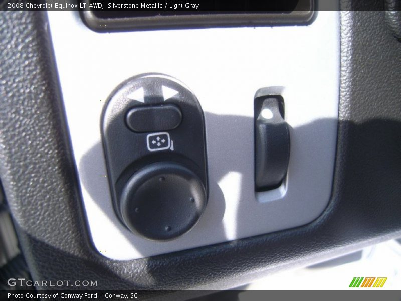 Silverstone Metallic / Light Gray 2008 Chevrolet Equinox LT AWD