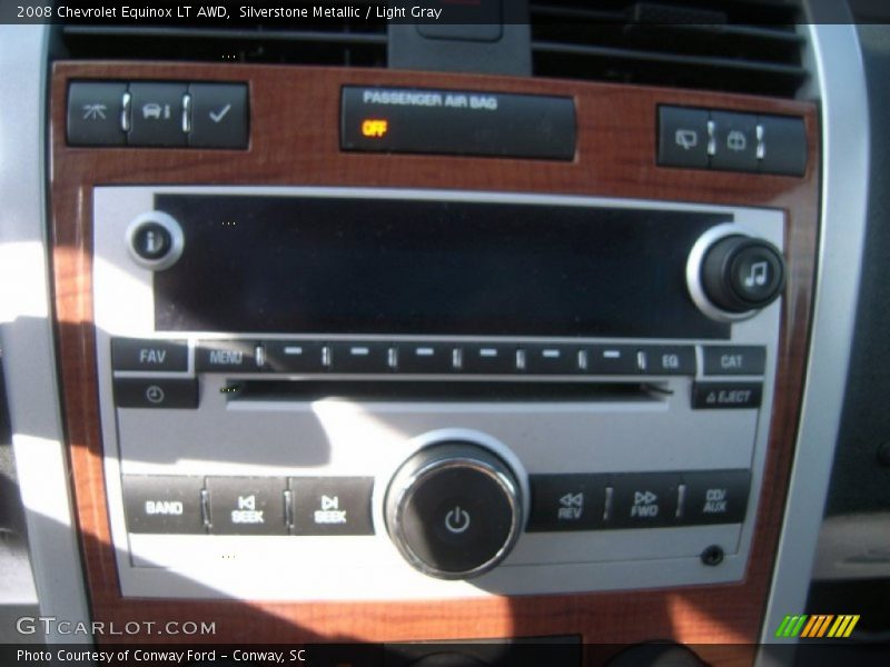 Silverstone Metallic / Light Gray 2008 Chevrolet Equinox LT AWD