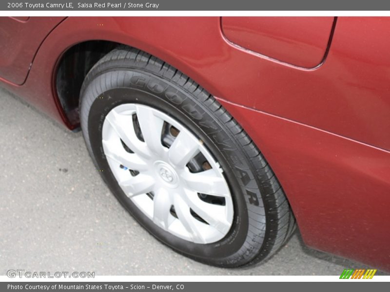Salsa Red Pearl / Stone Gray 2006 Toyota Camry LE
