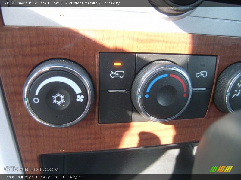 Silverstone Metallic / Light Gray 2008 Chevrolet Equinox LT AWD
