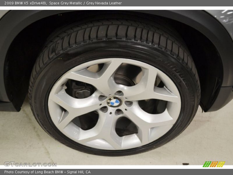 Space Grey Metallic / Grey Nevada Leather 2009 BMW X5 xDrive48i