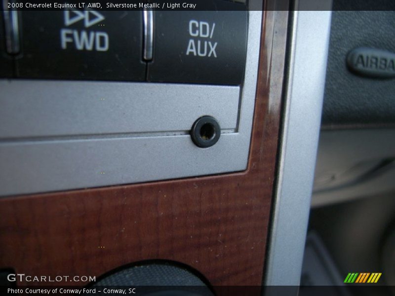 Silverstone Metallic / Light Gray 2008 Chevrolet Equinox LT AWD