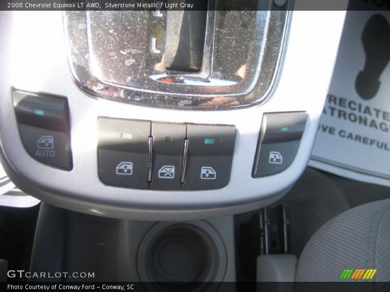 Silverstone Metallic / Light Gray 2008 Chevrolet Equinox LT AWD