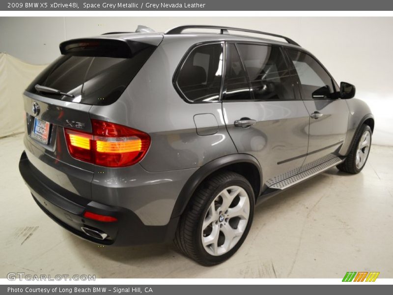 Space Grey Metallic / Grey Nevada Leather 2009 BMW X5 xDrive48i