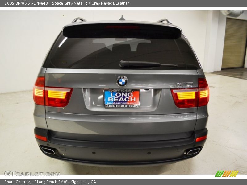 Space Grey Metallic / Grey Nevada Leather 2009 BMW X5 xDrive48i