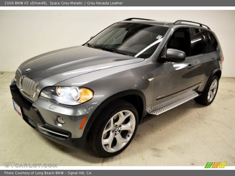Space Grey Metallic / Grey Nevada Leather 2009 BMW X5 xDrive48i