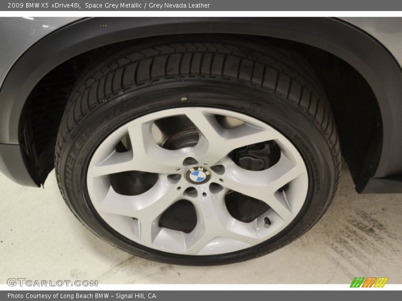 Space Grey Metallic / Grey Nevada Leather 2009 BMW X5 xDrive48i