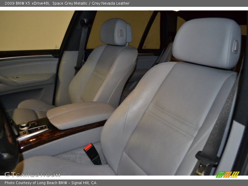 Space Grey Metallic / Grey Nevada Leather 2009 BMW X5 xDrive48i