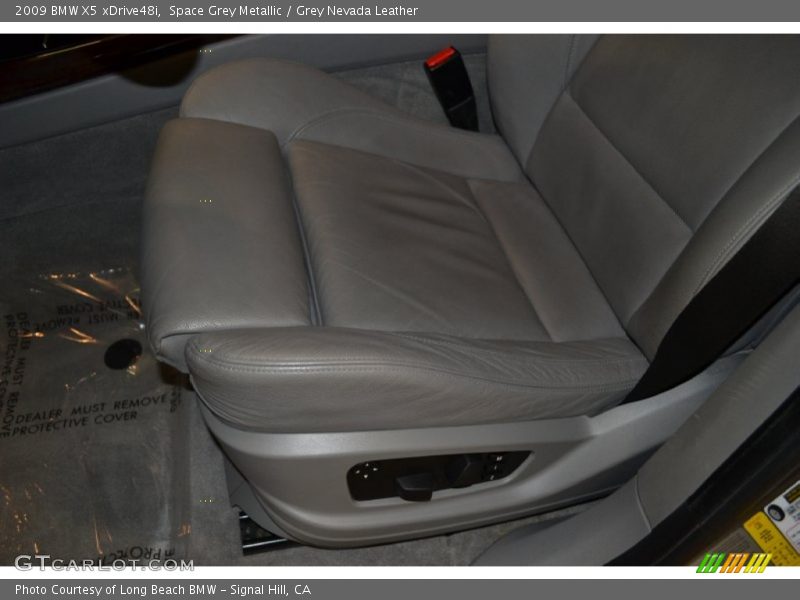 Space Grey Metallic / Grey Nevada Leather 2009 BMW X5 xDrive48i