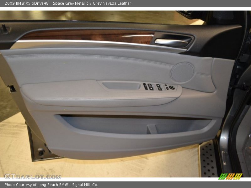 Space Grey Metallic / Grey Nevada Leather 2009 BMW X5 xDrive48i
