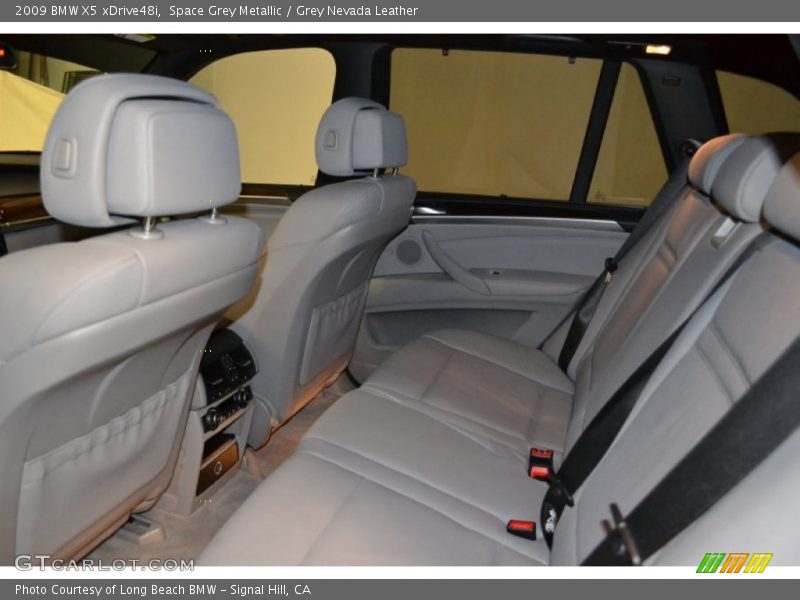 Space Grey Metallic / Grey Nevada Leather 2009 BMW X5 xDrive48i