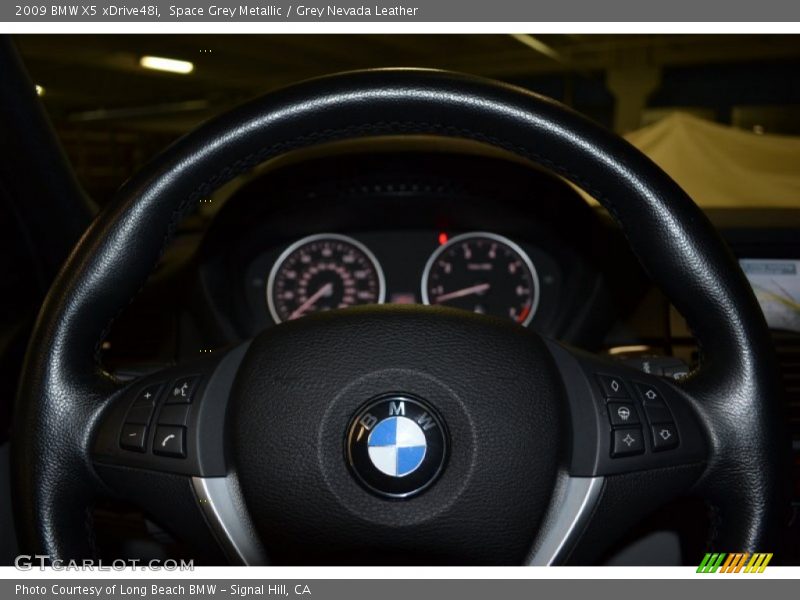Space Grey Metallic / Grey Nevada Leather 2009 BMW X5 xDrive48i