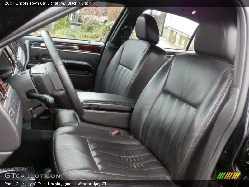 Black / Black 2007 Lincoln Town Car Signature