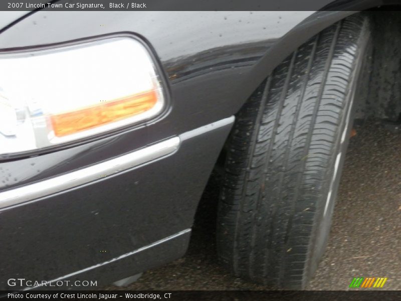 Black / Black 2007 Lincoln Town Car Signature