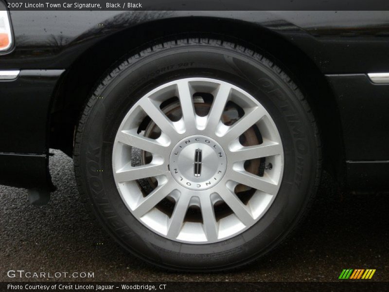 Black / Black 2007 Lincoln Town Car Signature