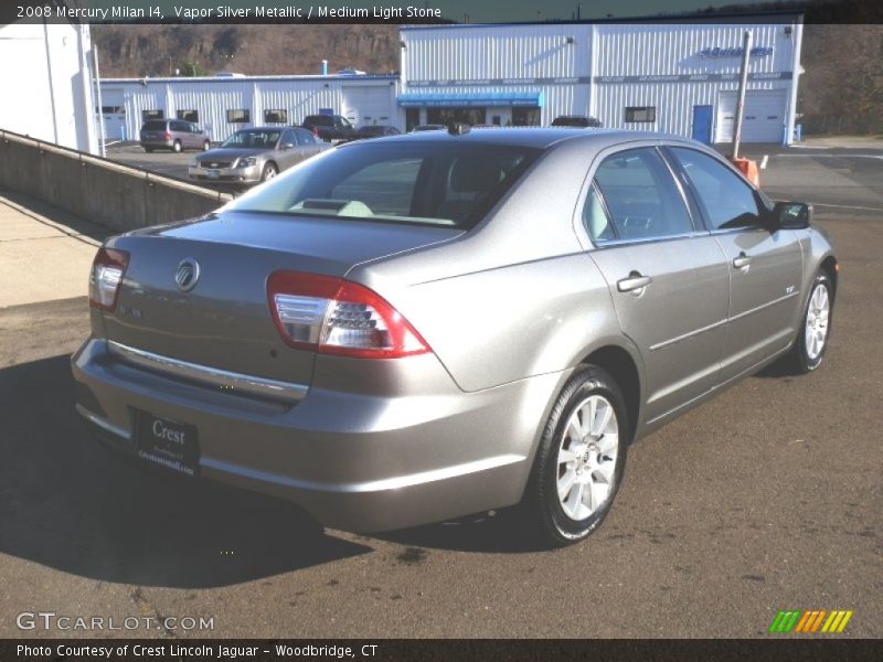 Vapor Silver Metallic / Medium Light Stone 2008 Mercury Milan I4