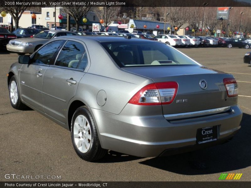Vapor Silver Metallic / Medium Light Stone 2008 Mercury Milan I4