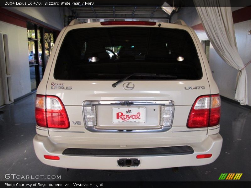 Blizzard White Pearl / Ivory 2004 Lexus LX 470