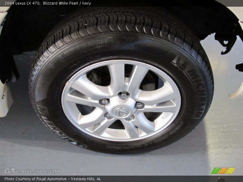 Blizzard White Pearl / Ivory 2004 Lexus LX 470