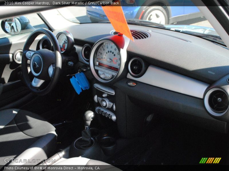 Dark Silver Metallic / Grey/Carbon Black 2010 Mini Cooper Hardtop