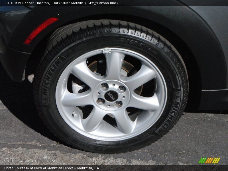 Dark Silver Metallic / Grey/Carbon Black 2010 Mini Cooper Hardtop