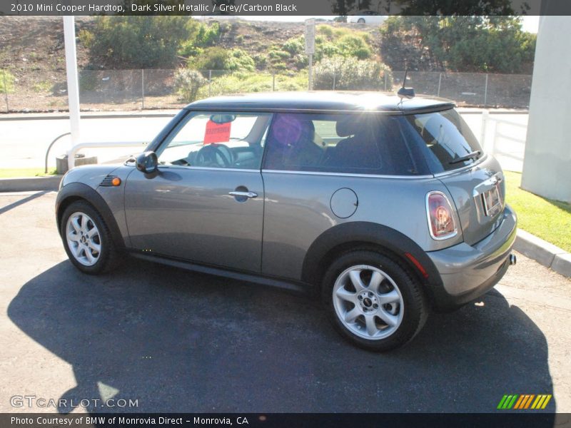 Dark Silver Metallic / Grey/Carbon Black 2010 Mini Cooper Hardtop