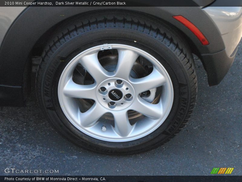 Dark Silver Metallic / Grey/Carbon Black 2010 Mini Cooper Hardtop