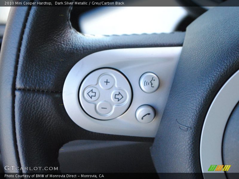 Dark Silver Metallic / Grey/Carbon Black 2010 Mini Cooper Hardtop