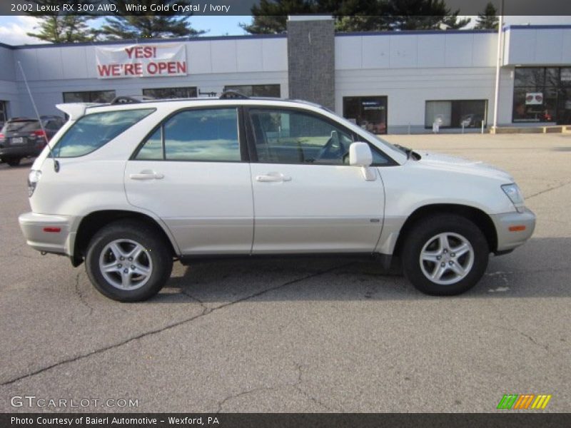 White Gold Crystal / Ivory 2002 Lexus RX 300 AWD