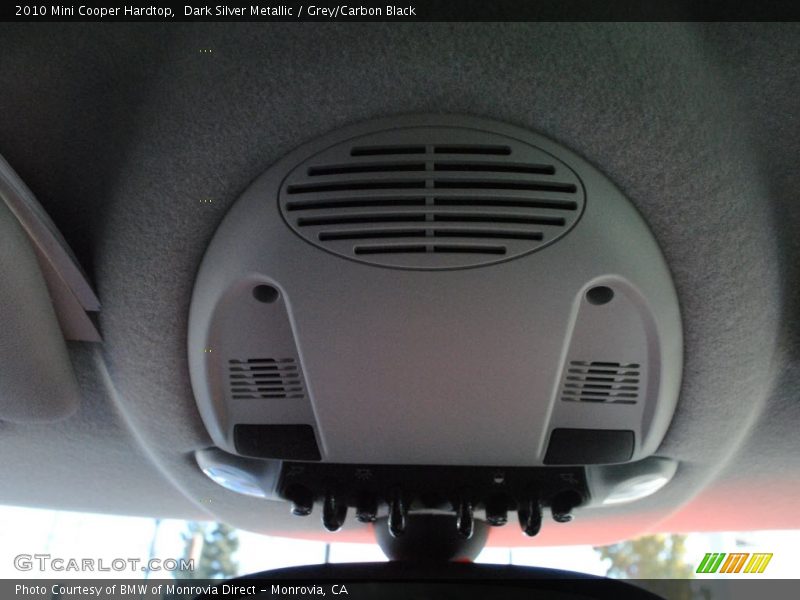 Dark Silver Metallic / Grey/Carbon Black 2010 Mini Cooper Hardtop