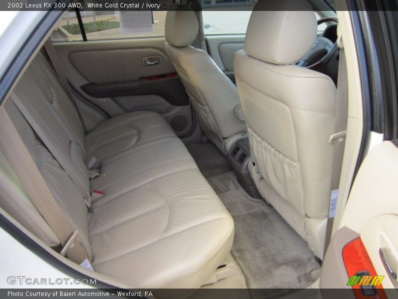 White Gold Crystal / Ivory 2002 Lexus RX 300 AWD