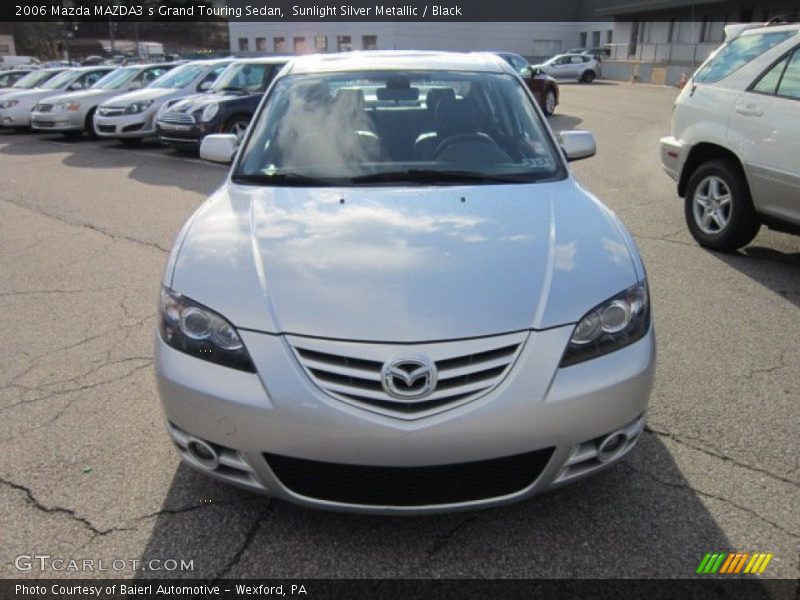 Sunlight Silver Metallic / Black 2006 Mazda MAZDA3 s Grand Touring Sedan