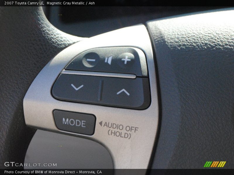 Magnetic Gray Metallic / Ash 2007 Toyota Camry LE