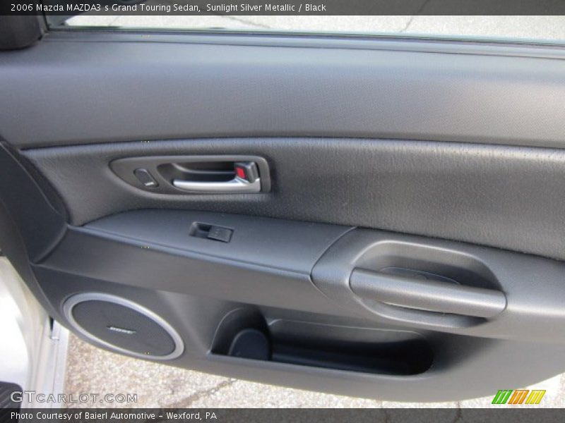 Sunlight Silver Metallic / Black 2006 Mazda MAZDA3 s Grand Touring Sedan
