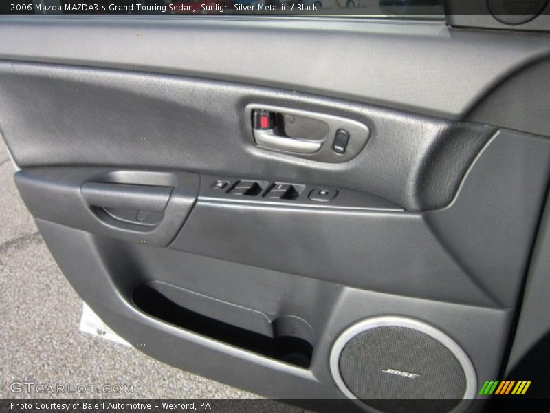 Sunlight Silver Metallic / Black 2006 Mazda MAZDA3 s Grand Touring Sedan