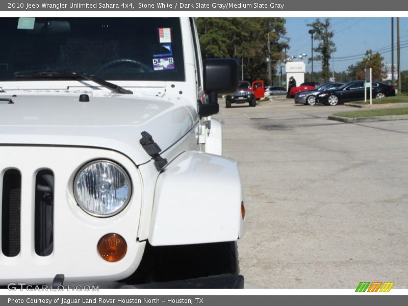 Stone White / Dark Slate Gray/Medium Slate Gray 2010 Jeep Wrangler Unlimited Sahara 4x4