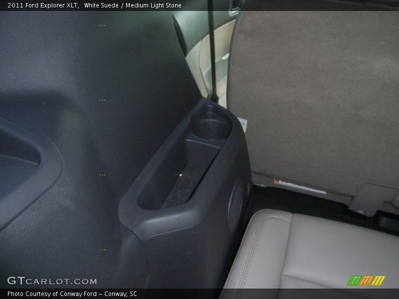 White Suede / Medium Light Stone 2011 Ford Explorer XLT