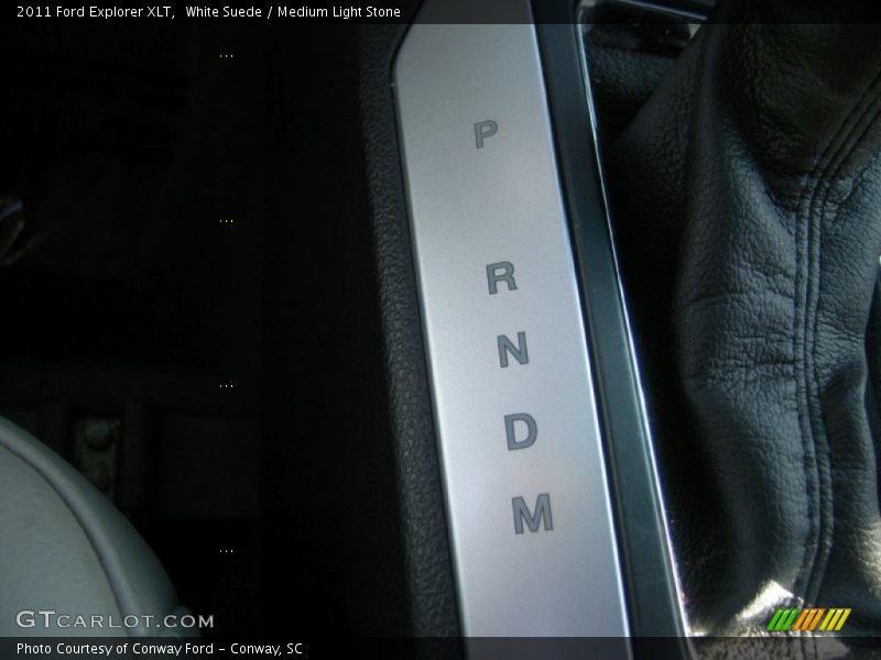 White Suede / Medium Light Stone 2011 Ford Explorer XLT