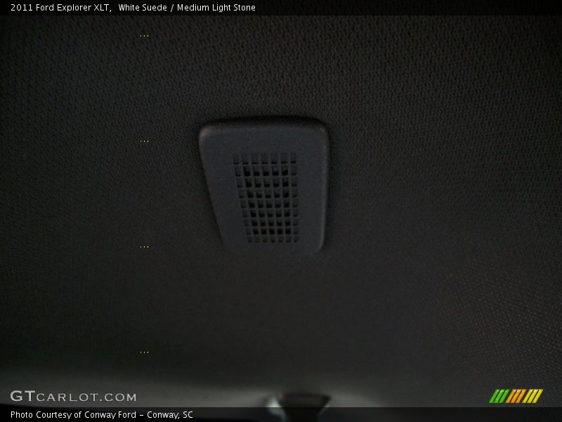 White Suede / Medium Light Stone 2011 Ford Explorer XLT