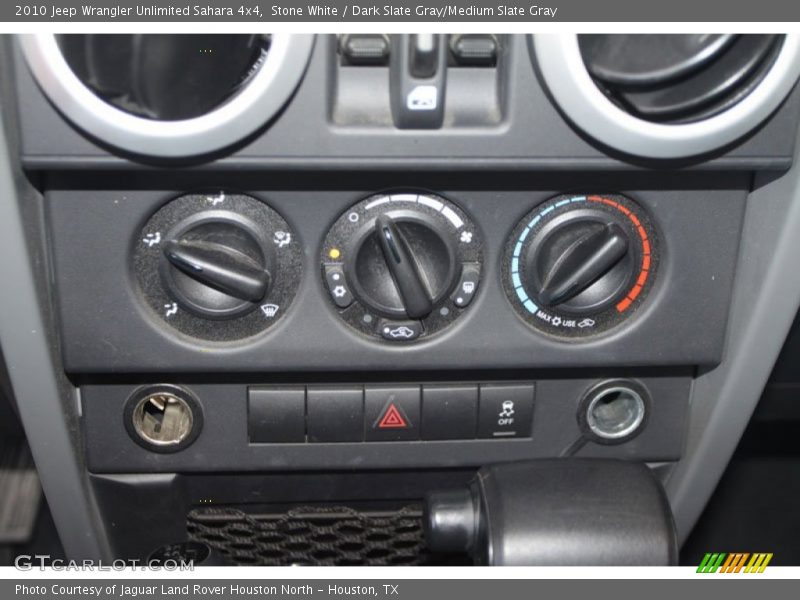 Stone White / Dark Slate Gray/Medium Slate Gray 2010 Jeep Wrangler Unlimited Sahara 4x4