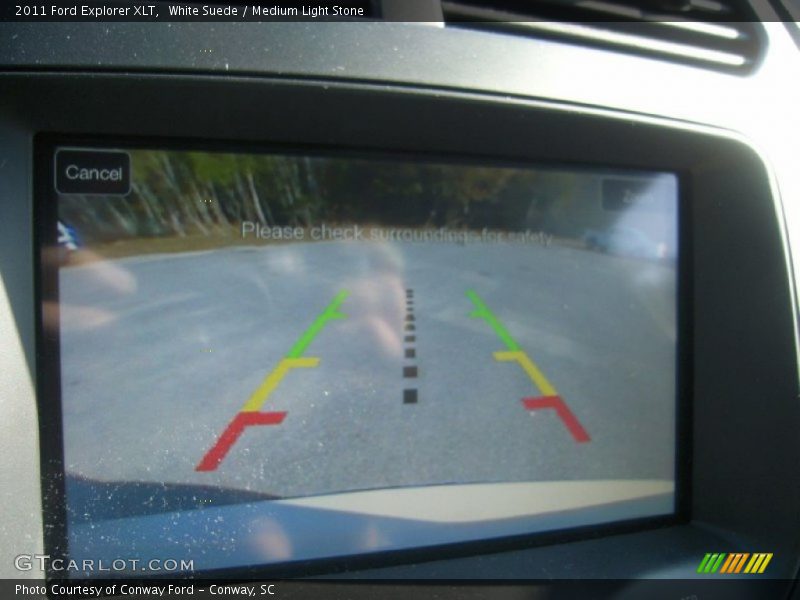 White Suede / Medium Light Stone 2011 Ford Explorer XLT